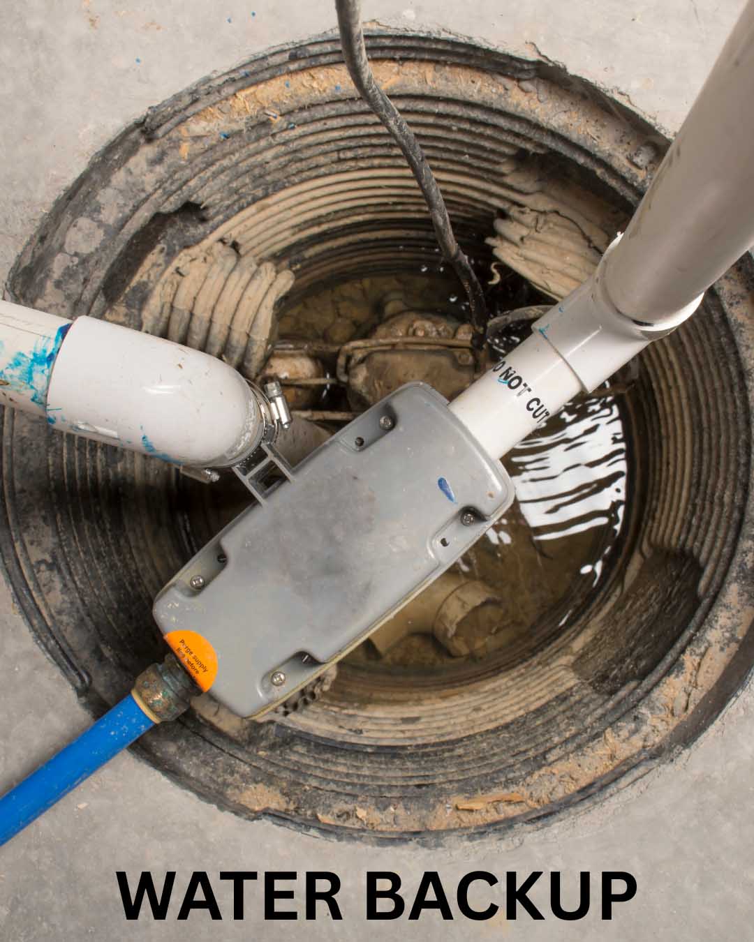 A technician repairing water damage in a residential area of Maryville, with tools and equipment visible